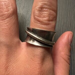 Silver Wrap Ring